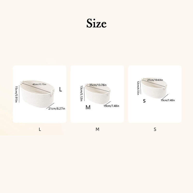 Personalized Pet Basket · Rope Cotton Basket · British made